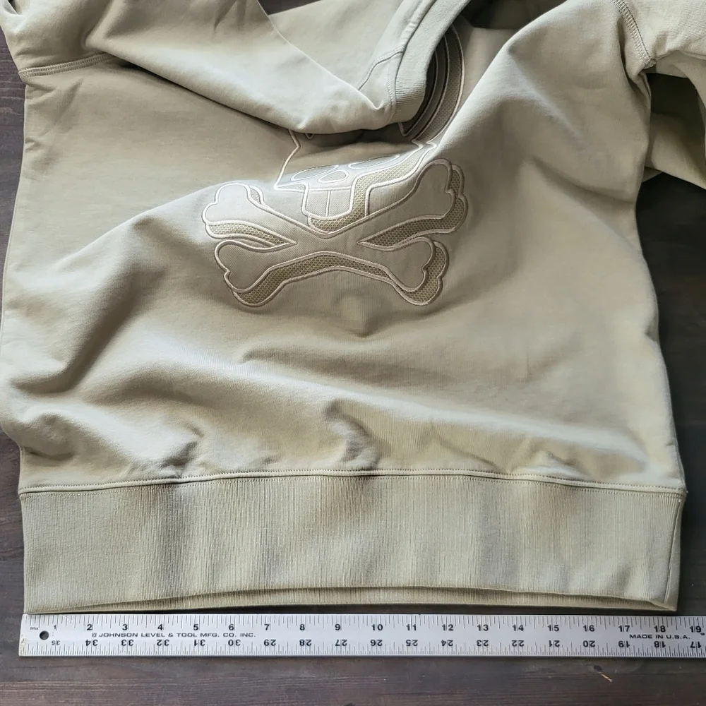 NWT Psycho Bunny Men's Cray Wet Sand Classic French Terry Crewneck Sweat…